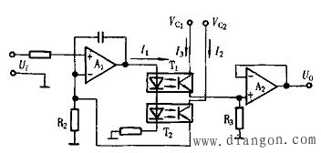 光电耦合线性电路