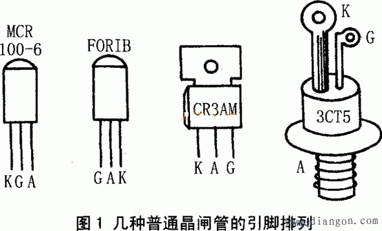 怎么检测和判断可控硅晶闸管的好坏