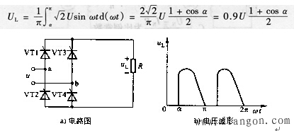 单相可控整流电路和三相可控整流电路