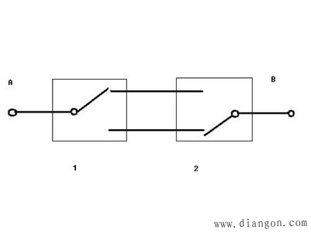 双联开关接线图_双联开关接线图_双联双控开关接线图_三联双控开关接线图
