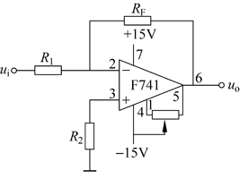 比例运算电路_反相比例运算电路_同相比例放大电路