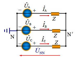 在三相电路的Y—Y形联接中如何用节点电压法证明电压源和负载的中性点电压相等