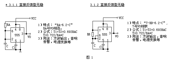 555内部结构_555单稳类电路_555双稳类电路_555无稳类电路_555电路大全