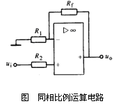 集成运放在信号运算电路中的应用