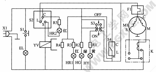 家用电冰箱制冷工作原理电路讲解