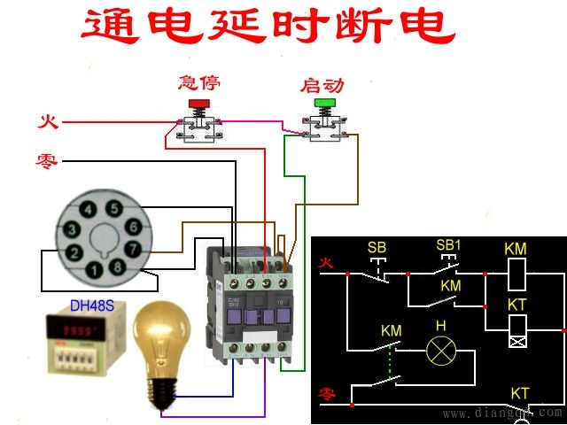 电工最常见电路_电工常见电路接线图_电工最常见电路的实物接线图集