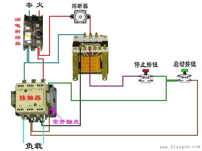 电工最常见电路_电工常见电路接线图_电工最常见电路的实物接线图集