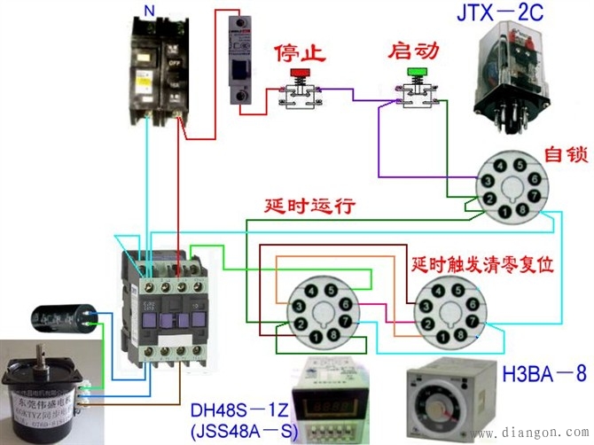 电工最常见电路_电工常见电路接线图_电工最常见电路的实物接线图集