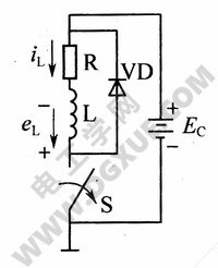 应用实例：二极管续流电路的工作原理