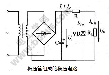 稳压二极管（稳压管）及稳压电路工作原理