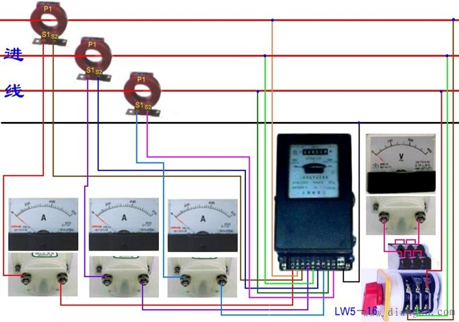 电工最常见电路_电工常见电路接线图_电工最常见电路的实物接线图集