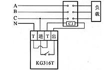 时控开关控制交流接触器原理图解
