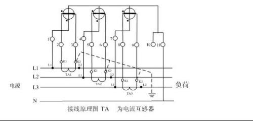 三相四线制中线的作用_三相四线制零线的作用_三相四线制接线图