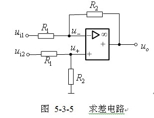 含运算放大器电路的分析