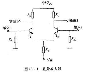 差分放大器的结构