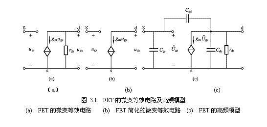 场效应管的微变等效电路