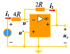 含运算放大器的电路分析