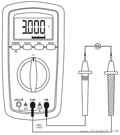 VC101数字万用表使用说明