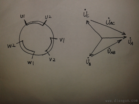 电机星角启动电路图_星三角启动原理图_星角启动实物接线图