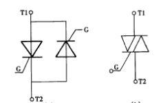 双向晶闸管的电气图形符号和伏安特性