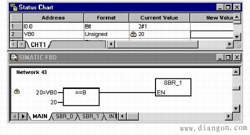 西门子STEP7-Micro/WIN32编程软件调试及运行监控