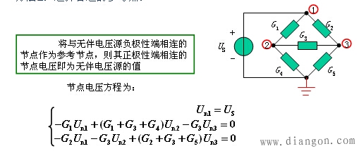 电路中含有电压源时的处理