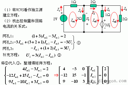 电路网孔电流法和回路电流法