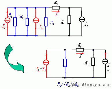 实际电压源与电流源的两种模型及其等效变换