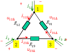 电阻星形联结与三角形联结的等效变换(Y－Δ变换)