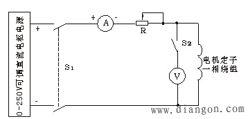 如何测量电动机定子绕组的冷态直流电阻