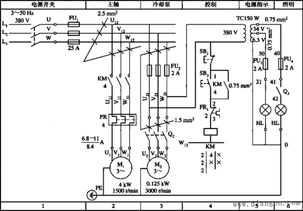 电气原理图怎么看?电气原理图讲解_电气原理图的规定画法和注意事项