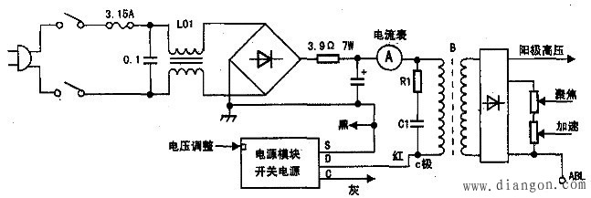 彩色电视机行输出变压器好坏的判断方法