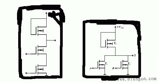 NMOS门电路