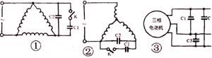 三相异步电动机如何改为单相运行及电容的计算