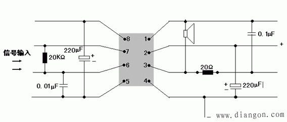 lm386的功放电路