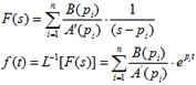 拉氏反变换的数学方法