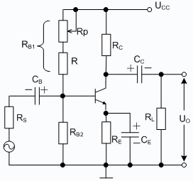 晶体管单级放大电路