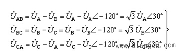 对称三相正弦交流电路