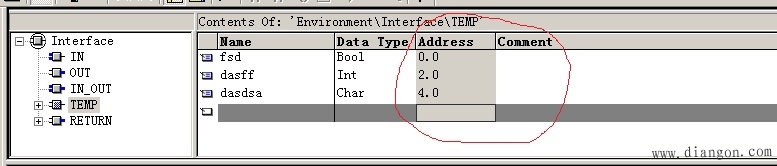 功能块中的TEMP变量与L存储器一一对应的吗？