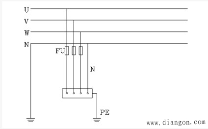 低压配电TT系统图
