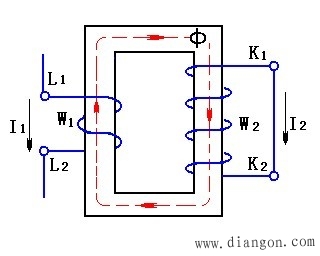 电流互感器的原理图