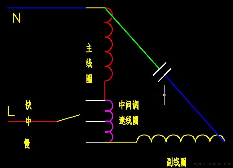 单相电机正反转接线图详解