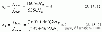 超外差式晶体管收音机工作原理和电路元件的主要作用