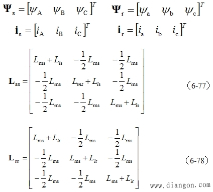 三相异步电动机的多变量非线性数学模型