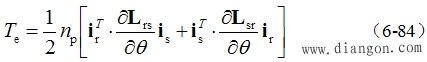 三相异步电动机的多变量非线性数学模型