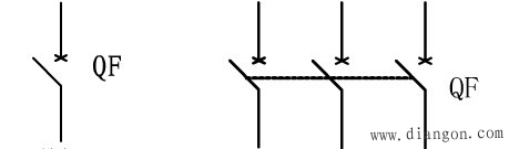断路器电气图形符号