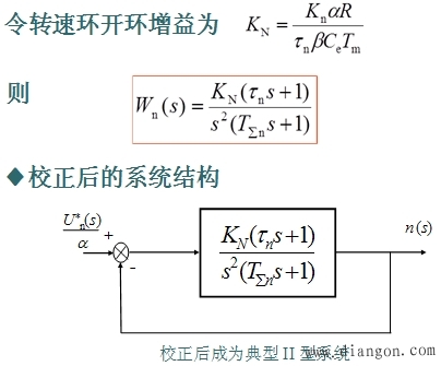 双闭环调速系统转速调节器的设计