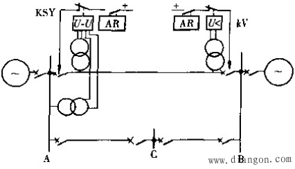 双侧电源送电线路重合闸的主要工作方式