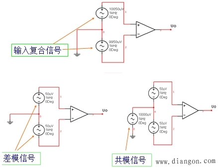 高共模抑制比放大电路