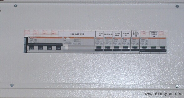 电气工程电箱安装实例